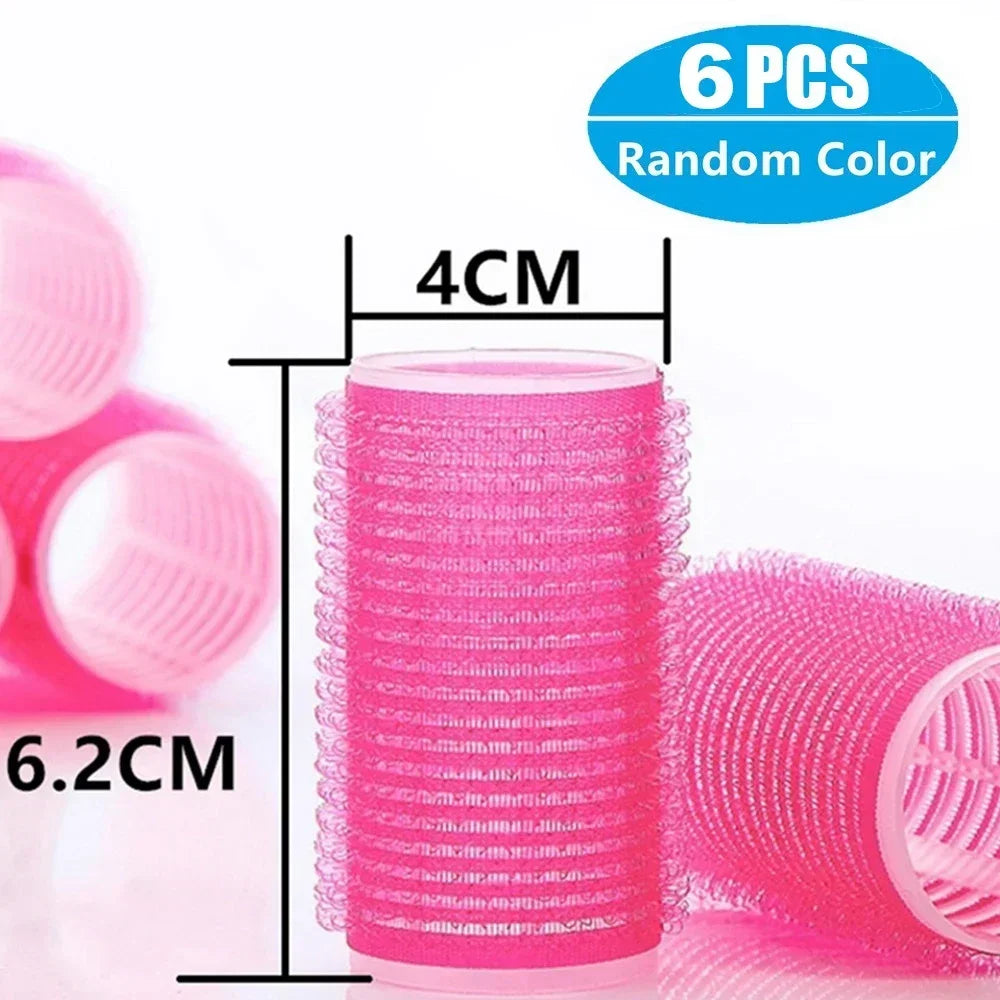 Self-Grip Heatless Hair Rollers